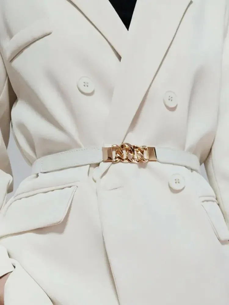 Zinc Alloy Buckle Elastic PU Belt - Update AvenueTrendsi100100896782351100100896782351Zinc Alloy Buckle Elastic PU BeltChocolate/Silver