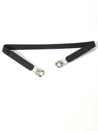 Zinc Alloy Buckle Elastic PU Belt - Update AvenueTrendsi100100896783751100100896783751Zinc Alloy Buckle Elastic PU BeltBlack/Silver