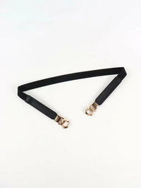 Zinc Alloy Buckle Elastic PU Belt - Update AvenueTrendsi100100896787472100100896787472Zinc Alloy Buckle Elastic PU BeltBlack/Gold
