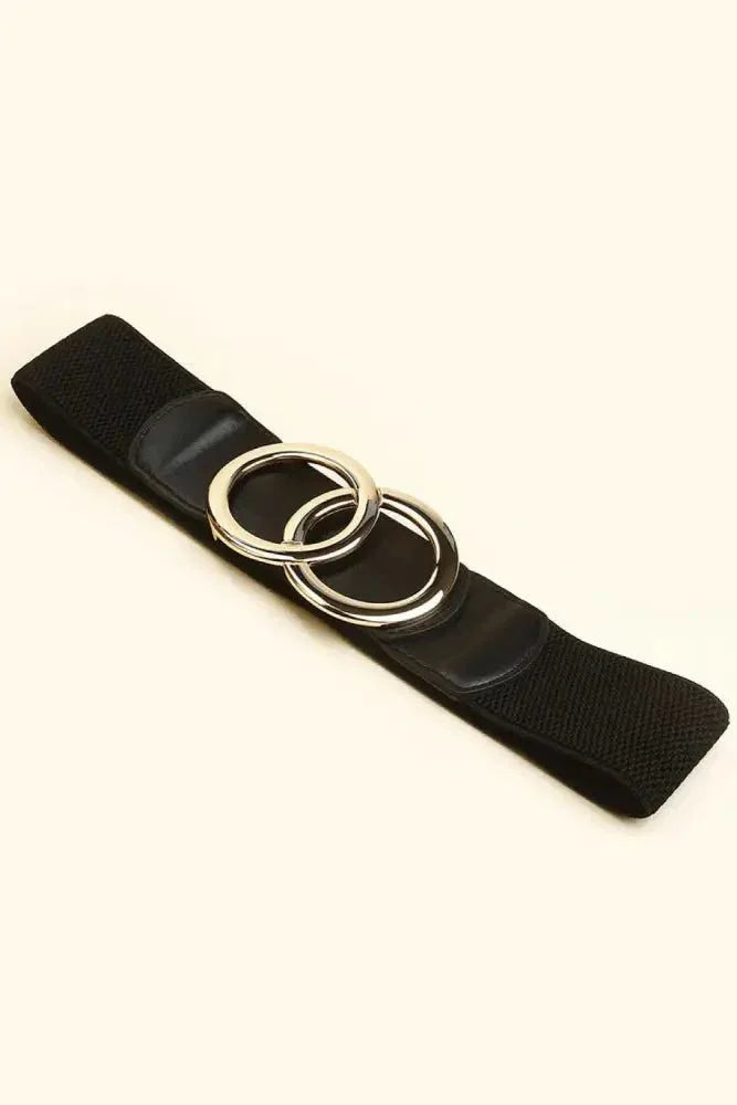 Zinc Alloy Buckle Elastic PU Belt - Update AvenueTrendsi100100956227206100100956227206Zinc Alloy Buckle Elastic PU BeltBlack