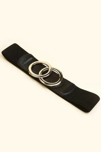 Zinc Alloy Buckle Elastic PU Belt - Update AvenueTrendsi100100956227206100100956227206Zinc Alloy Buckle Elastic PU BeltBlack