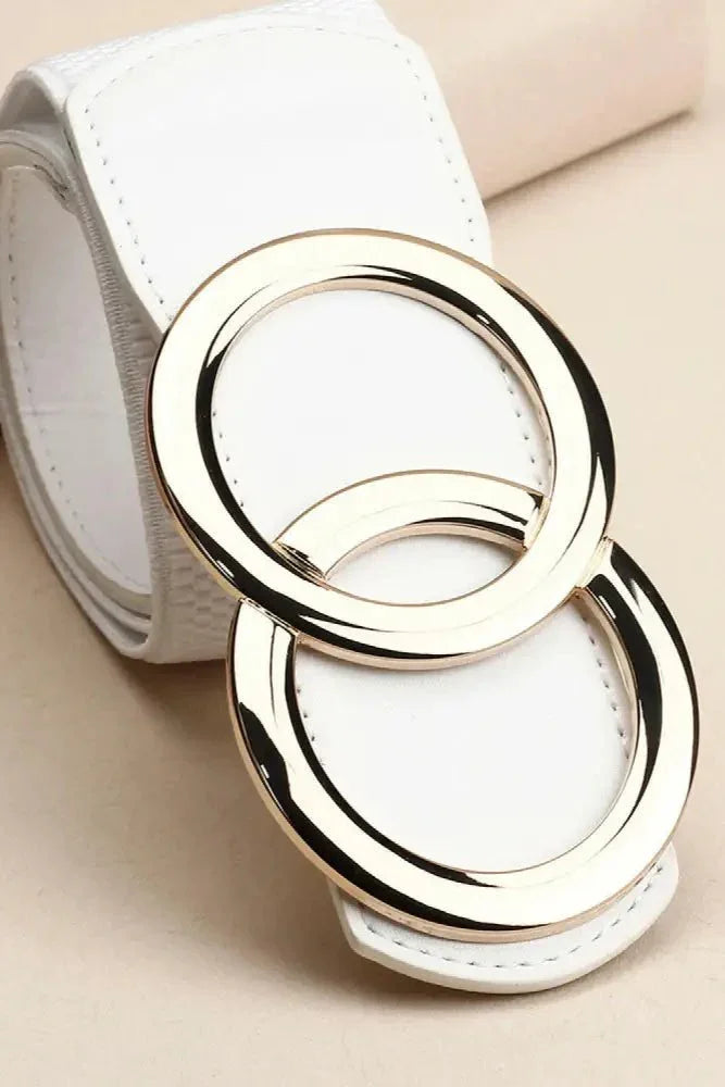 Zinc Alloy Buckle Elastic PU Belt - Update AvenueTrendsi100100956229569100100956229569Zinc Alloy Buckle Elastic PU BeltWhite