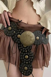 Zinc Alloy PU Disc Belt - Update AvenueTrendsi101300201104534101300201104534Zinc Alloy PU Disc BeltBlack