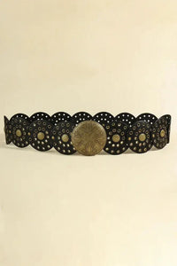 Zinc Alloy PU Disc Belt - Update AvenueTrendsi101300201104534101300201104534Zinc Alloy PU Disc BeltBlack